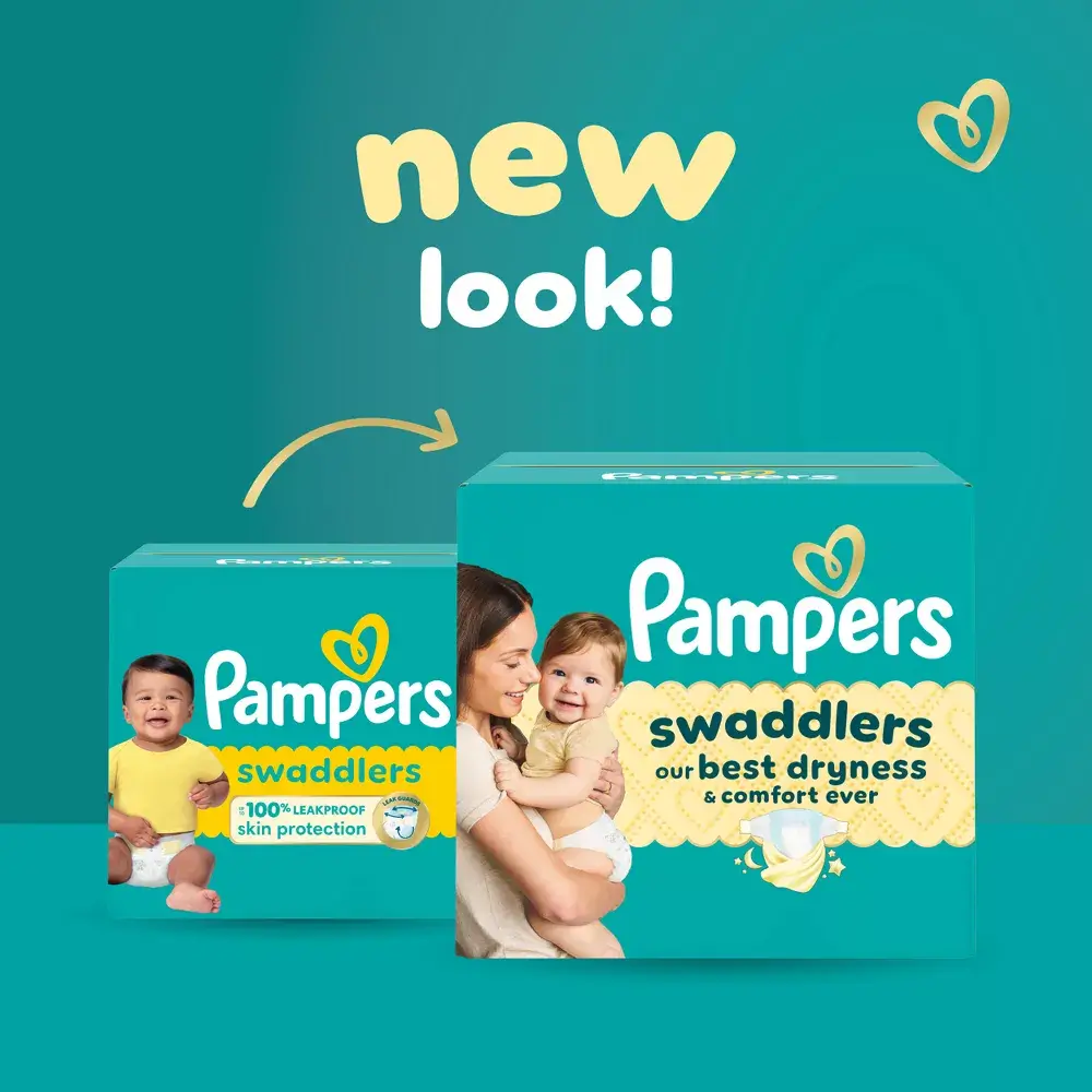 Pampers Swaddlers Diapers – Size 3 – 136ct Comfort - Image 3