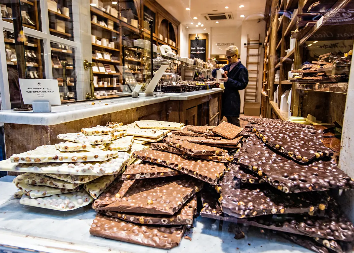 Discovering artisan chocolates and sweet treats