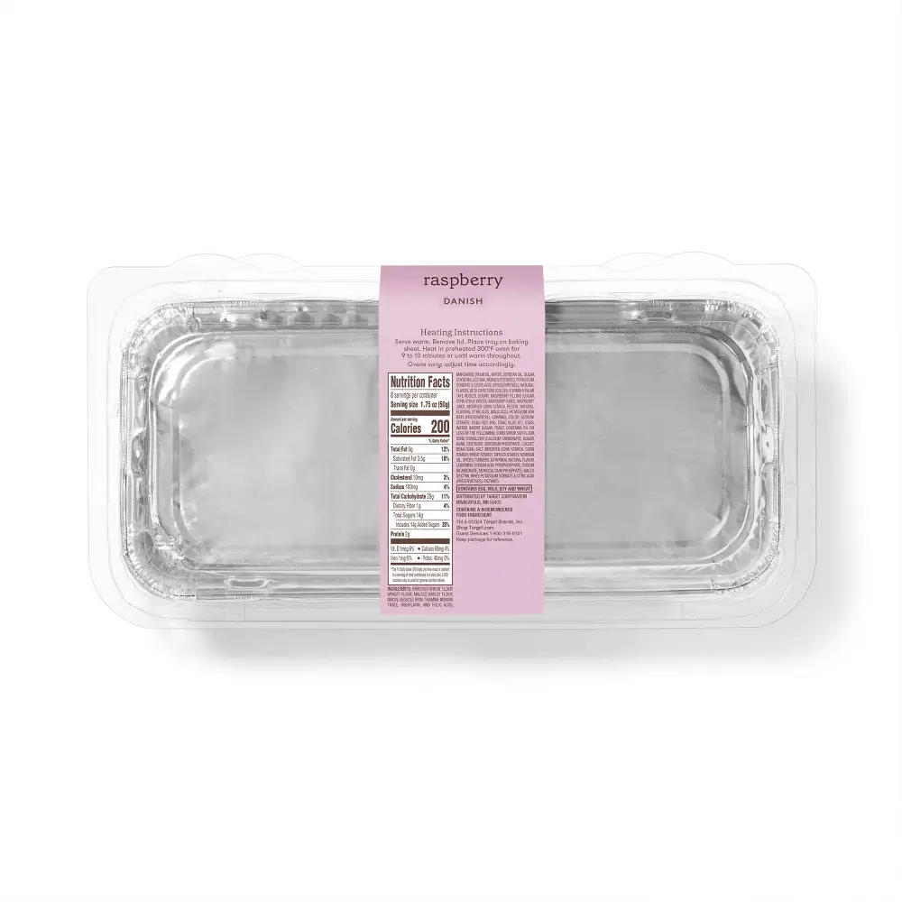 Favorite Day Raspberry Danish Bakery Pastry -14oz - Image 2