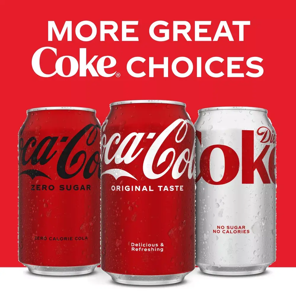 Coca-Cola Soda – 12pk/12 fl oz Cans Original Refreshing Taste - Image 7