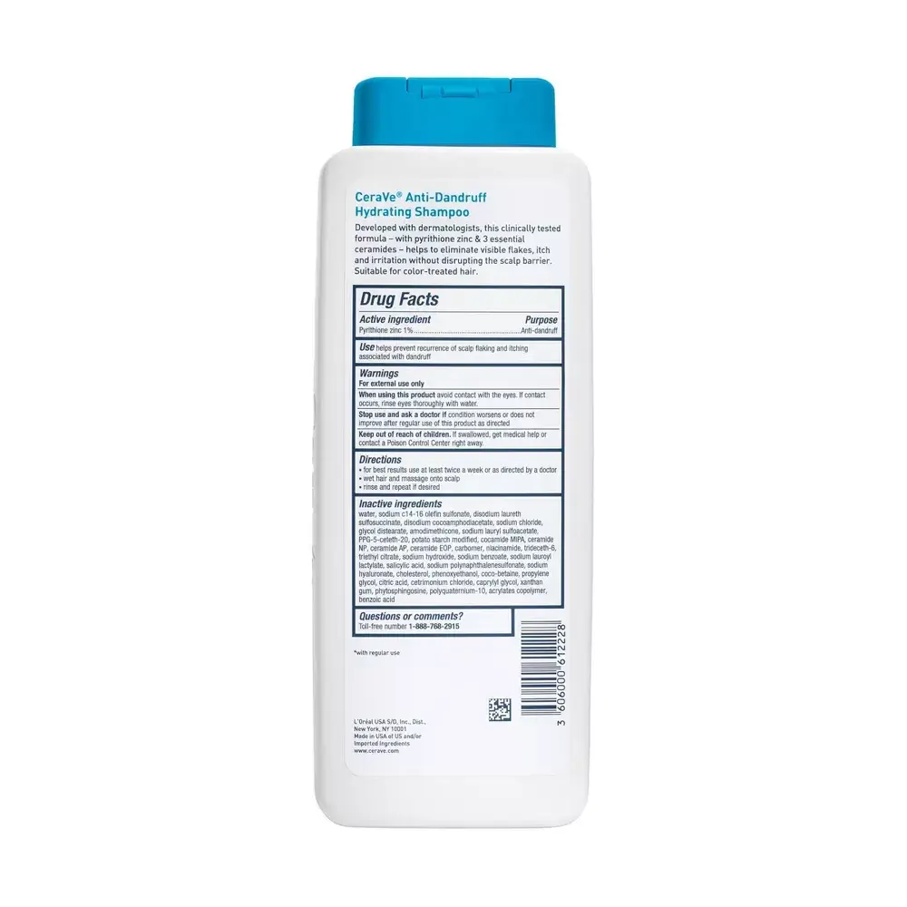 CeraVe Anti-Dandruff Scalp Care Shampoo Daily Care - Image 2