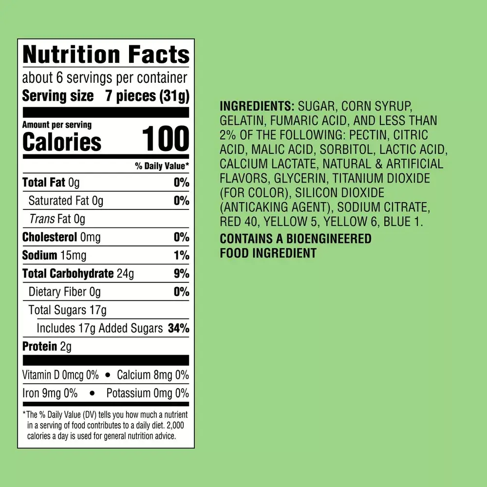 Favorite Day Sour Gummi Worms Candy Sweet Treat - 7oz - Image 3