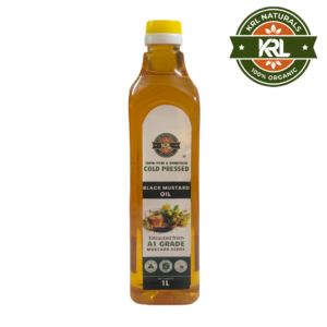 KRL Naturals Cold Pressed Black Mustard Oil (1L)