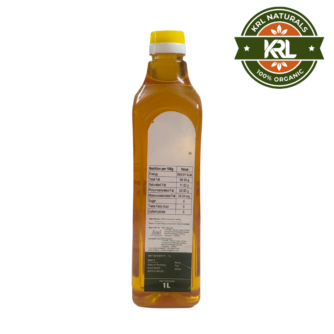 KRL Naturals Cold Pressed Black Mustard Oil (1L) - Image 2