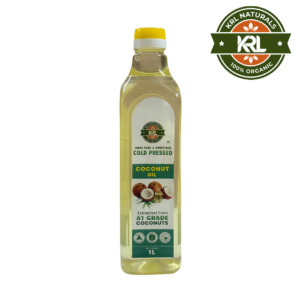 KRL Naturals Cold Pressed Coconut Oil 1L | 100% Pure & Unrefined